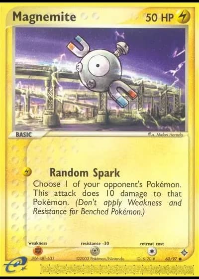 Magnemite #62/97 — Dragon
