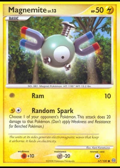Magnemite #67/100 — Stormfront
