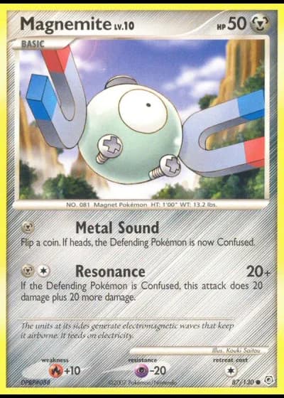 Magnemite #87/130 — Diamante & Perla