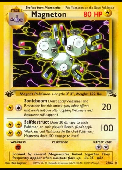 Magneton #26/62 — Fossil