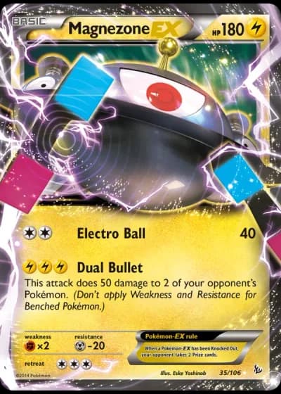 Magnezone EX #35/106 — Flashfire