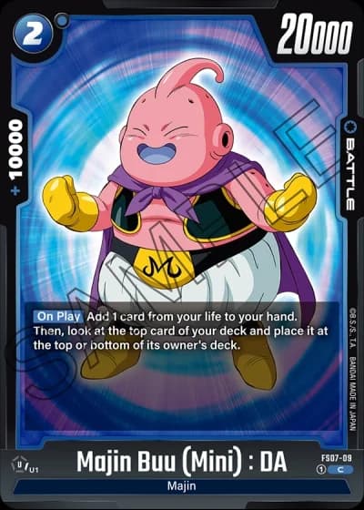 Majin Buu (Mini) : DA  FS07-009 — Vegeta (Mini) (FS07)