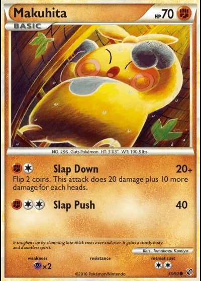 Makuhita #55/90 — Undaunted