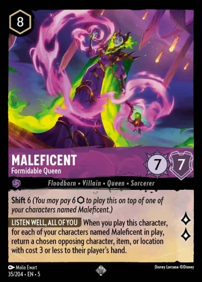 Maleficent - Formidable Queen #35/204 — Shimmering Skies