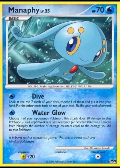 Manaphy #2/17 — POP Series 9