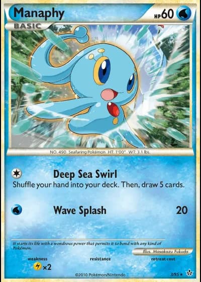 Manaphy #3/95 — Unleashed