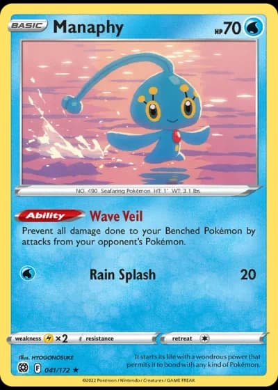 Manaphy #41-swsh9/72 — World Championships 2022