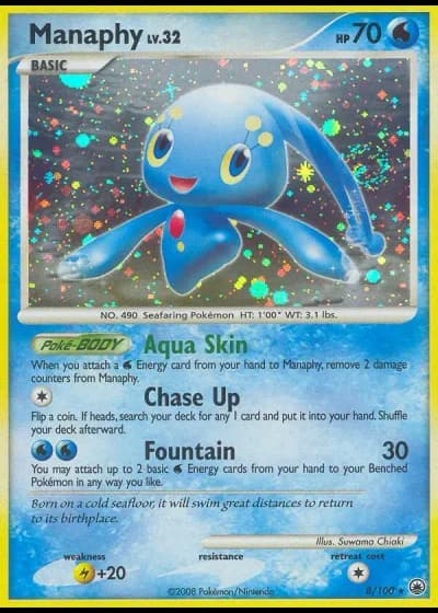 Manaphy #8/100 — Majestic Dawn