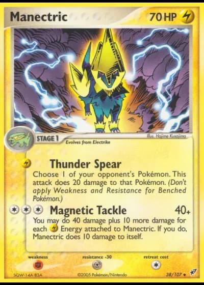 Manectric #38/107 — Deoxys
