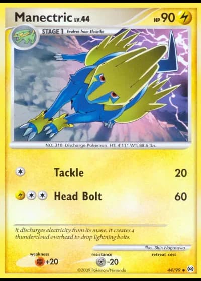 Manectric #44/99 — Arceus