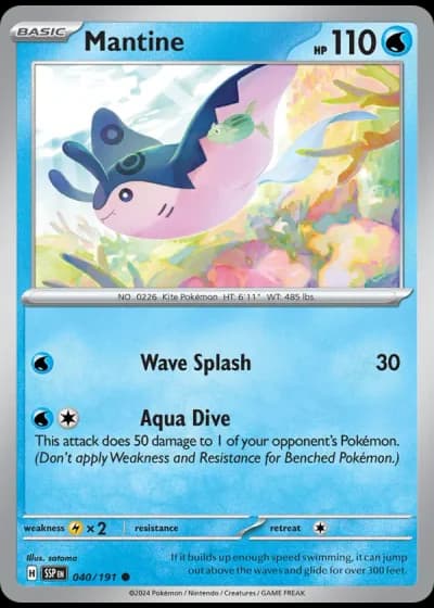 Mantine #040/191 — Surging Sparks