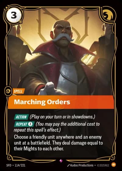 Marching Orders #114/303 — Spiritforged