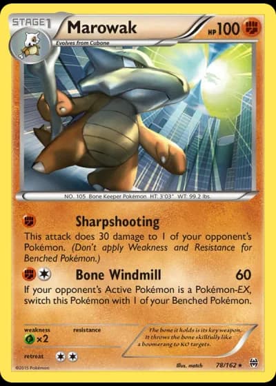 Marowak #78/162 — BREAKthrough