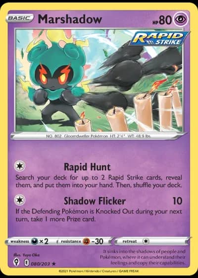 Marshadow #80/203 — Evolving Skies