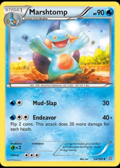 Marshtomp #34/160 — Primal Clash