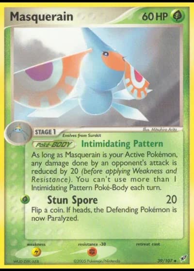 Masquerain #39/107 — Deoxys