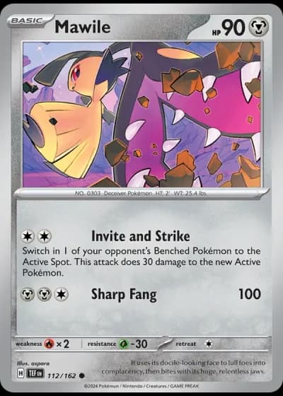 Mawile #112/162 — Temporal Forces