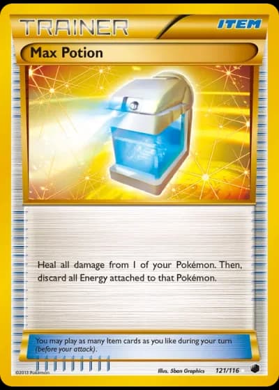 Max Potion #121/116 — Plasma Freeze