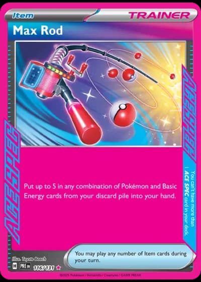 Max Rod #116/131 — Prismatic Evolutions