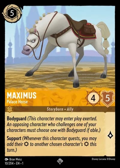 Maximus - Palace Horse #10/204 — The First Chapter