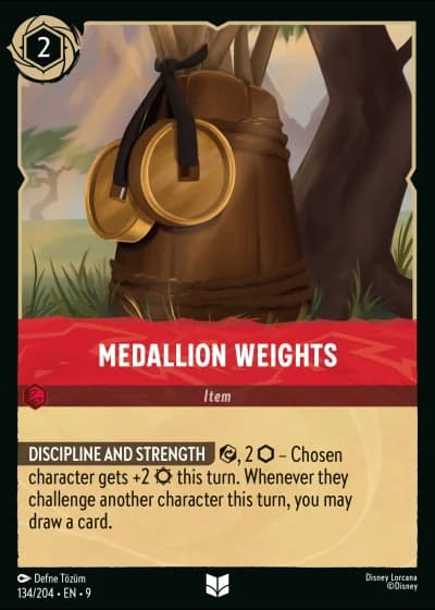 Medallion Weights #134/204 — Fabled