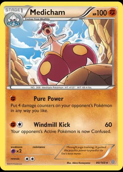 Medicham #80/160 — Primal Clash