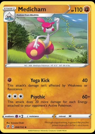 Medicham #98/192 — Rebel Clash