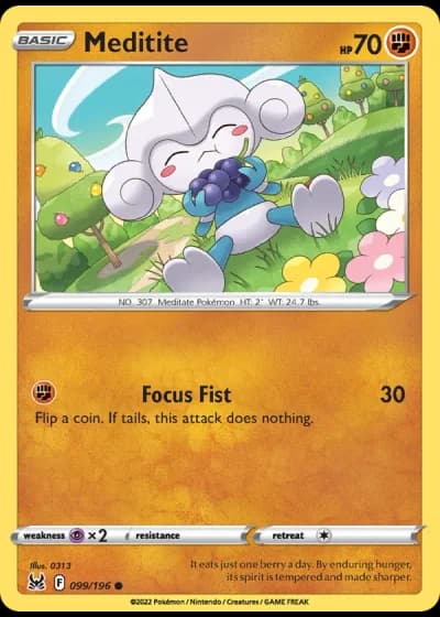 Meditite #099/196 — Lost Origin