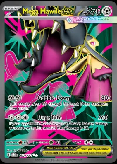 Mega Mawile ex #162/132 — Mega Evolution