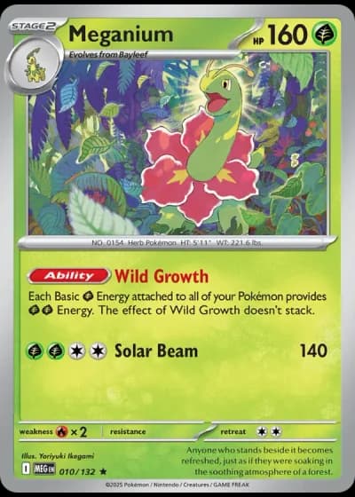 Meganium #010/132 — Mega Evolution