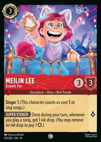 Meilin Lee - Ecstatic Fan #123/257 — Hyperia City