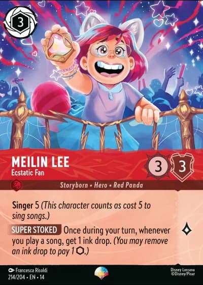 Meilin Lee - Ecstatic Fan #214/257 — Hyperia City