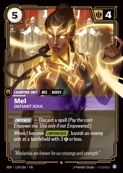 Mel, Defiant Soul #110/248 — Vendetta