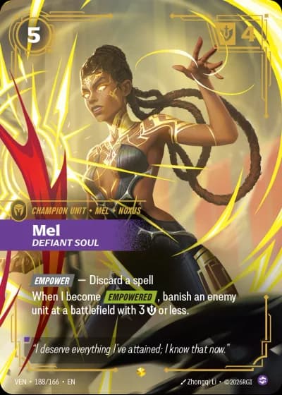 Mel, Defiant Soul #188/248 — Vendetta