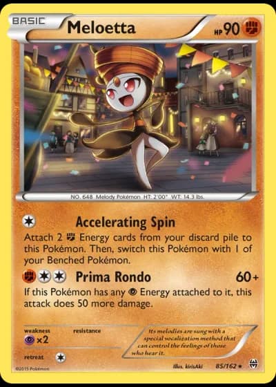 Meloetta #85/162 — BREAKthrough