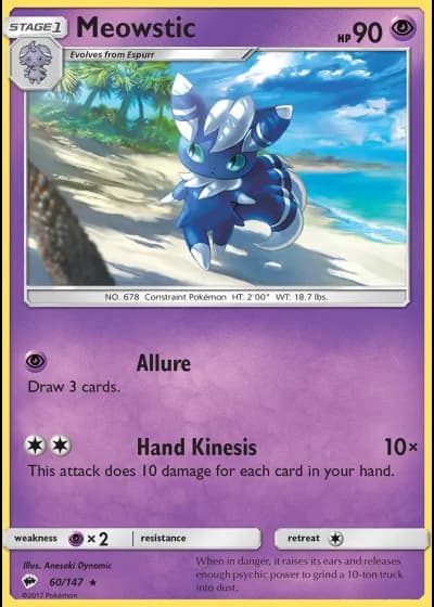 Meowstic #60/147 — Burning Shadows