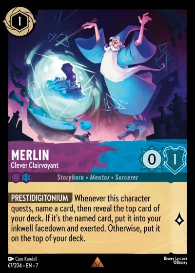 Merlin - Clever Clairvoyant #67/204 — Archazia's Island