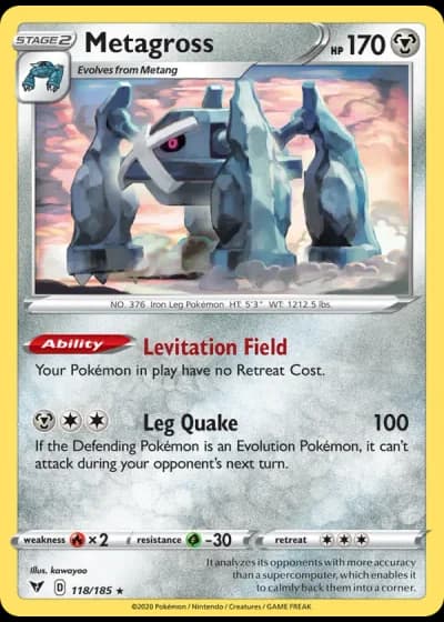 Metagross #118/185 — Vivid Voltage