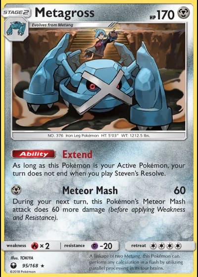 Metagross #95/168 — Celestial Storm