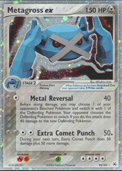 Metagross ex #95/101 — Hidden Legends