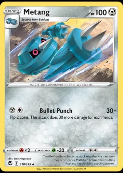 Metang #118/195 — Silver Tempest