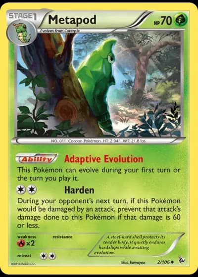 Metapod #2/106 — Flashfire