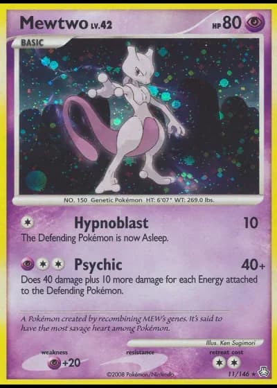Mewtwo #11/146 — Legends Awakened