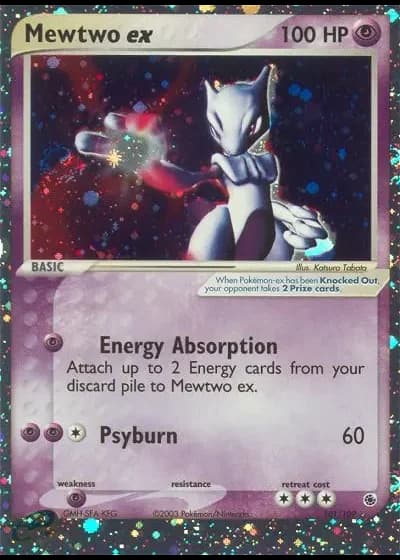 Mewtwo ex #101/109 — Ruby & Sapphire