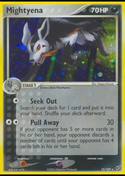 Mightyena #12/107 — Deoxys