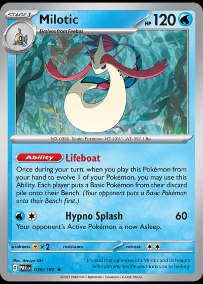 Milotic #036/182 — Paradox Rift