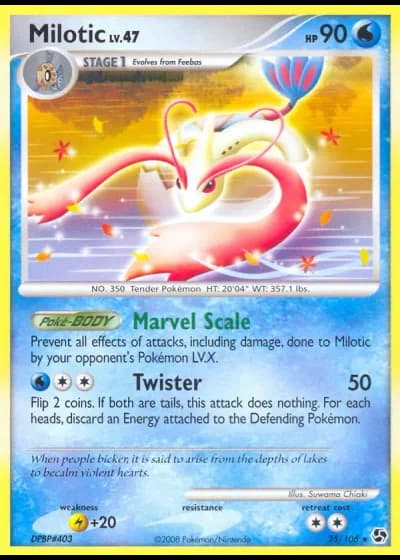 Milotic #25/106 — Great Encounters