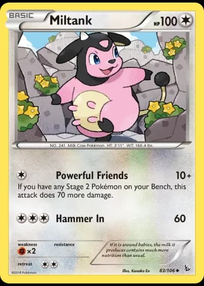 Miltank #83/106 — Flashfire