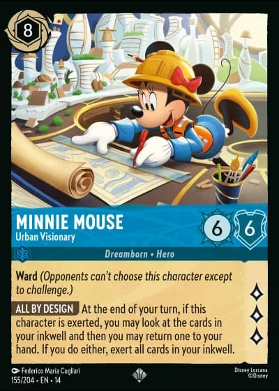Minnie Mouse - Urban Visionary #155/257 — Hyperia City