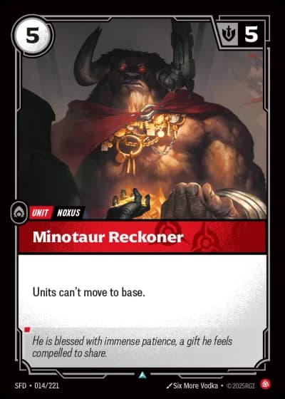Minotaur Reckoner #014/303 — Spiritforged